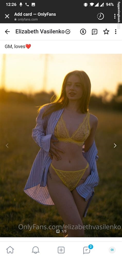 elizabeth vasilenko only fans nude