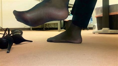 feet nylon videos nude
