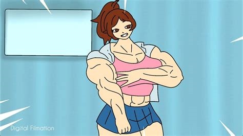 female muscle animation nude