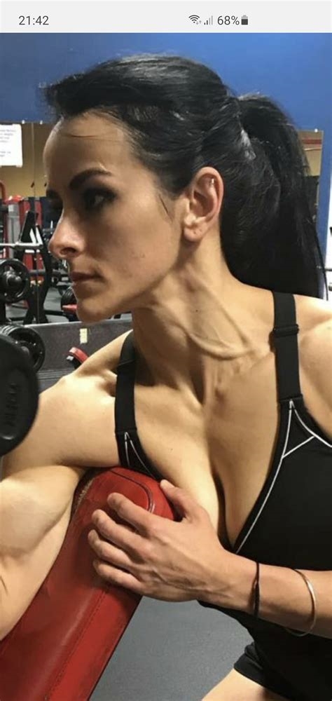 female neck veins nude