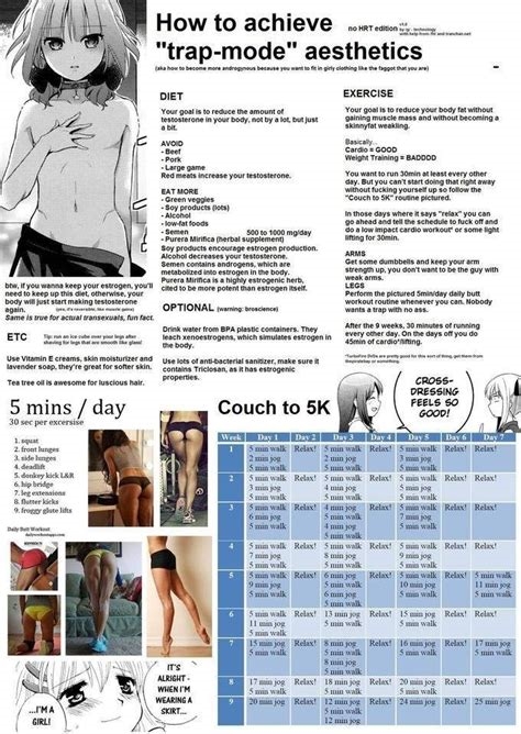 femboy exercises nude