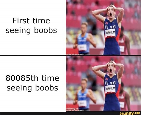 first time seeing boobs nude