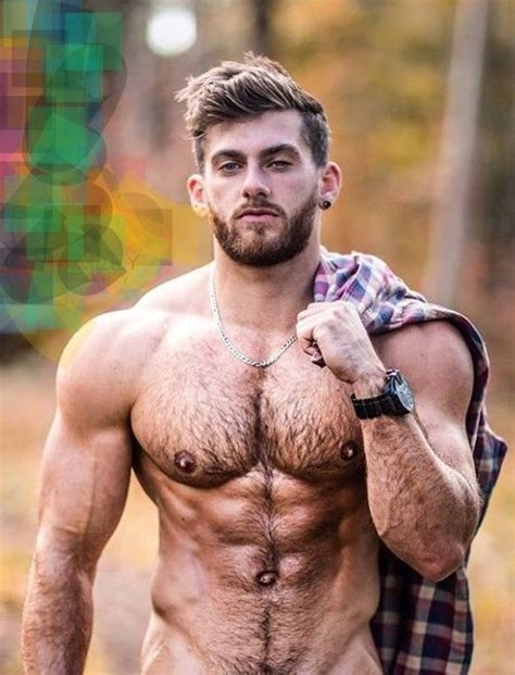 fit hairy man nude