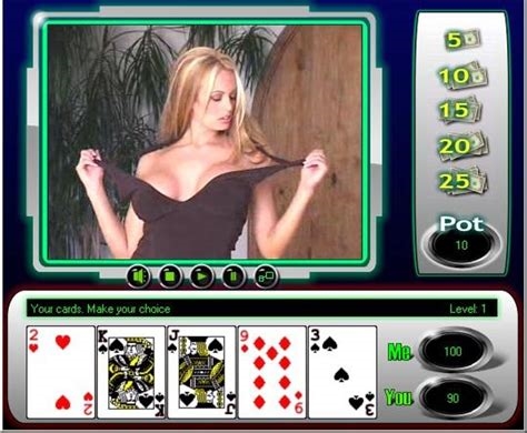 free video strip poker nude