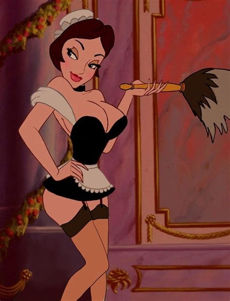 french maid beauty and the beast nude