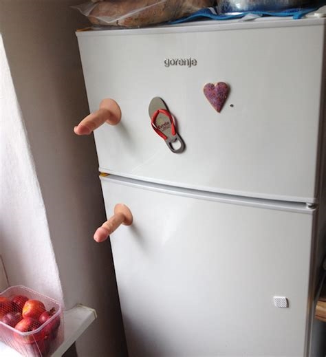 fridge dildo nude