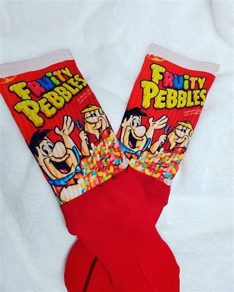fruity pebbles socks nude