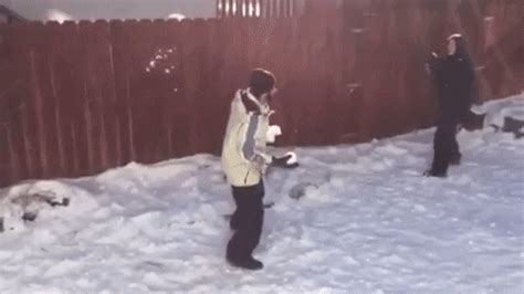 funny snowball fight gif nude