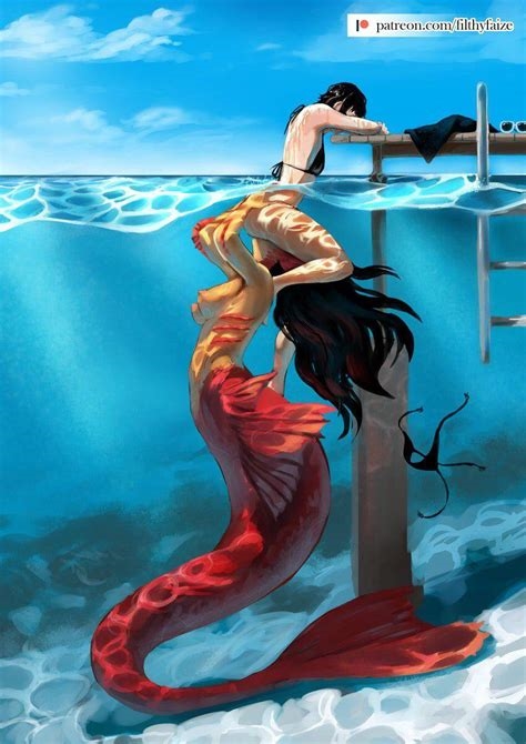 futa mermaid nude