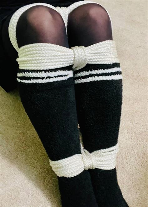 fuzzy socks bondage nude