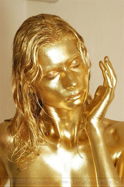 golden paint porn nude