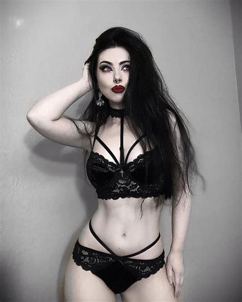 goth panty nude
