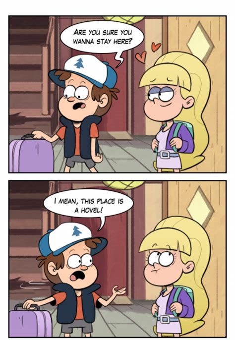 gravity falls dipper and pacifica nude