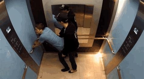 grope in elevator nude