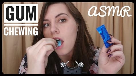 gum snapping asmr nude