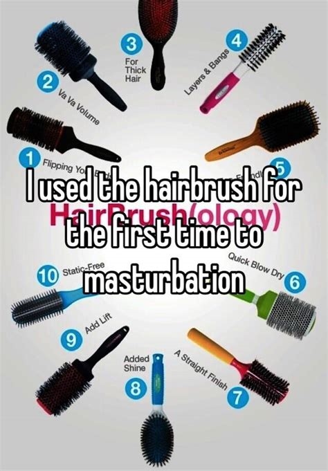 hairbrush masturbation nude