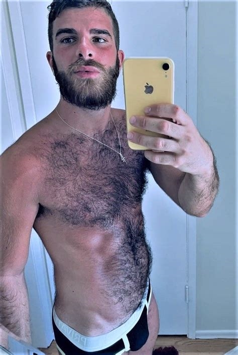 hairy chest selfie nude
