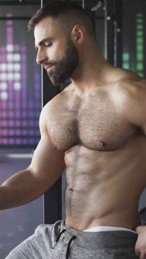 hairy muscular naked men nude