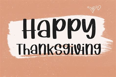 happy thanksgiving font nude