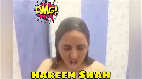 hareem shah tooth paste video nude