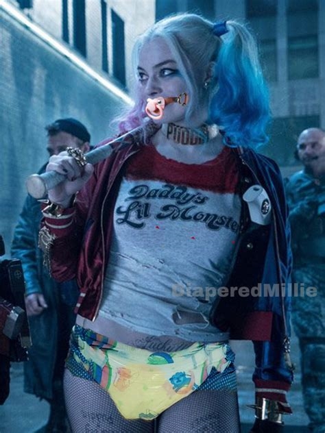 harley quinn diapered nude