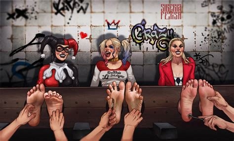 harley quinn tickled nude