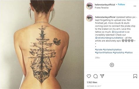 helen stanley tattoos nude