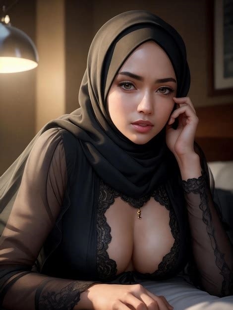 hijab sexy model nude