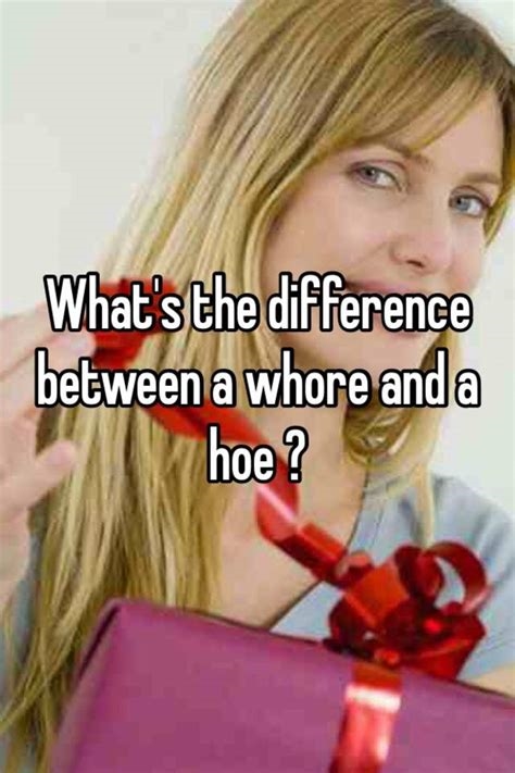 hoe vs whore nude