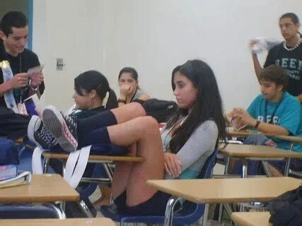 horny in class nude