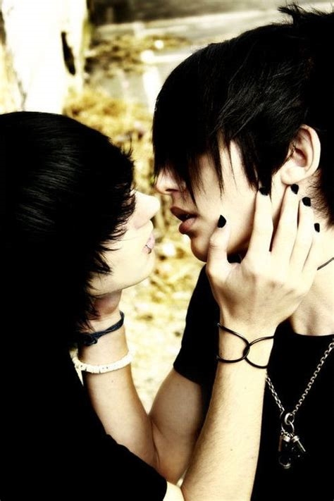hot emo guys kissing nude