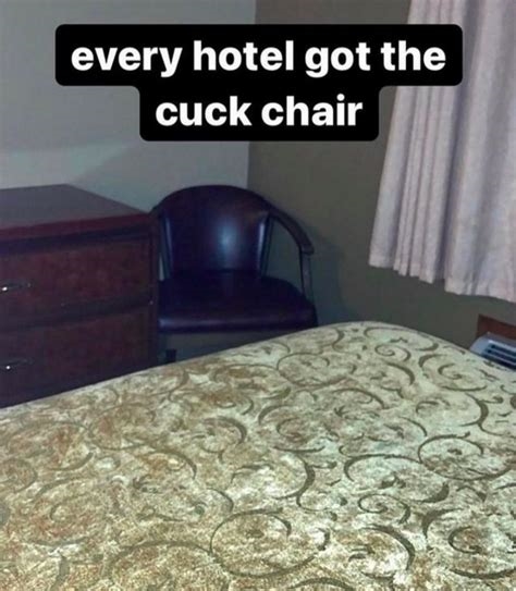 hotel room cuck chair nude