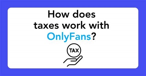 how does taxes work with onlyfans nude