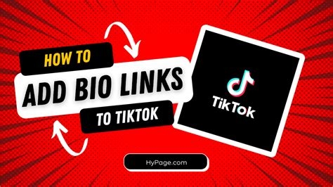 how to add a link on tiktok nude