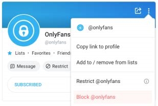 how to block someone on onlyfans nude