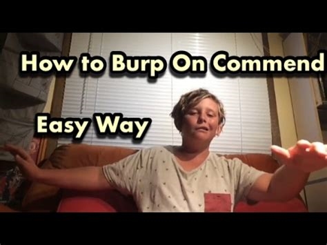 how to burp on command loudly nude