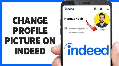 how to change profile picture on indeed nude