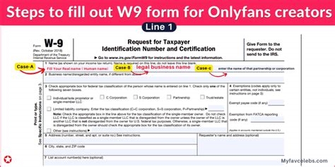 how to fill out w9 form for onlyfans nude