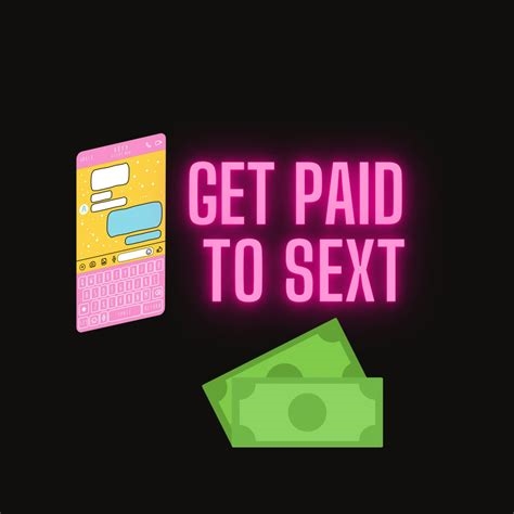 how to get paid to sext nude