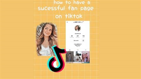 how to make a fanpage on tiktok nude