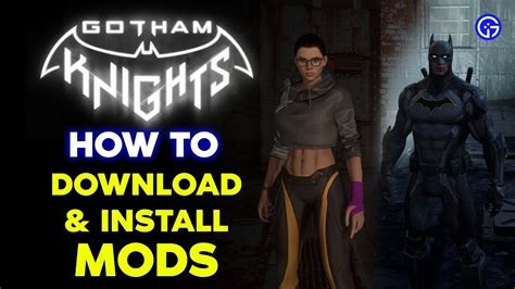how to mod gotham knights nude