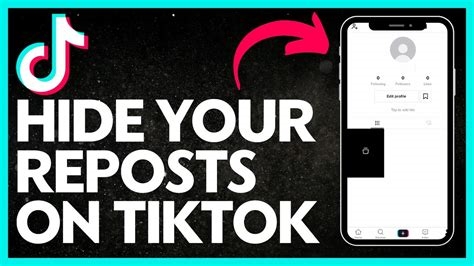 how to private reposts on tiktok nude
