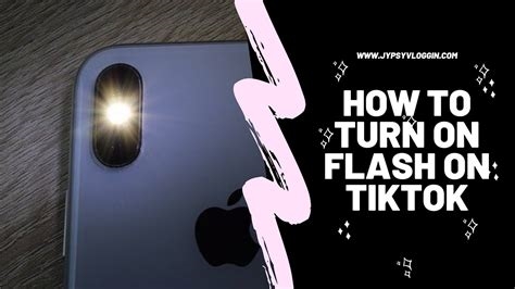 how to use flash on tik tok nude
