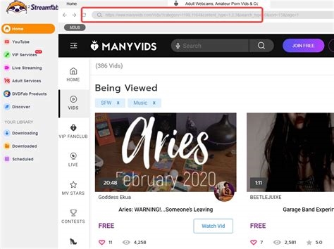 how to watch manyvids free nude