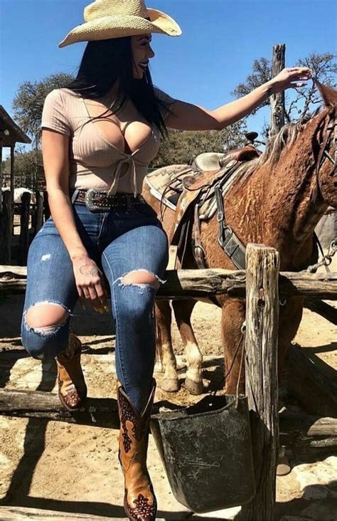 huge tits cowgirl nude