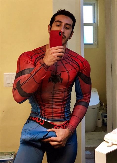 hung spiderman twitter nude