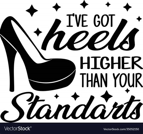 i got high high heels and high high standards nude
