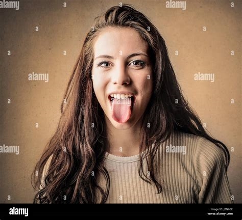 image tongue sticking out nude