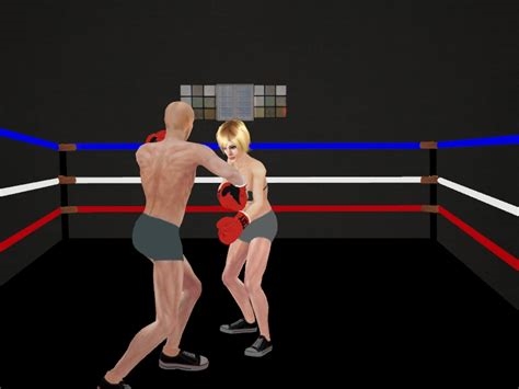 intergender boxing nude