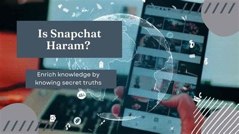 is snapchat haram nude